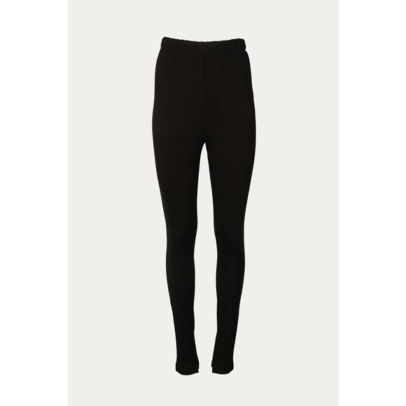 NEW HARRIS TAPPER stretch-ponte slim-leg pants in black - Picture 2 of 3